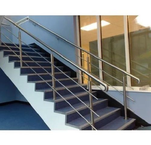 10 Mm Thick Easily Assembled Stainless Steel Staircase Railing