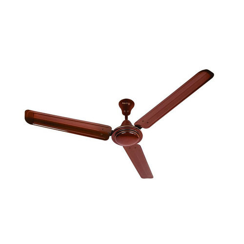 Red 1200 Mm Sweep Size 100% Copper Winding Brown Ceiling Fan