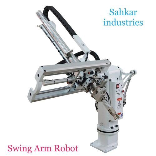 2 Kg Capacity Mild Steel Sprue Picker Swing Arm Robot