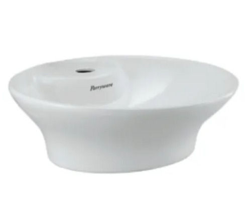 20x12 Inches Glossy Finish Ceramic Wall Mounted Wash Basin