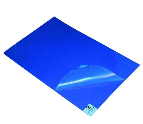 Blue 26X45 Inches Rectangular Anti Slip And Waterproof Sticky Floor Mats For Outdoor 