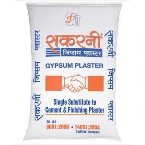 40 Kg Rough Gypsum Plaster For Super White Finish Application: Construction