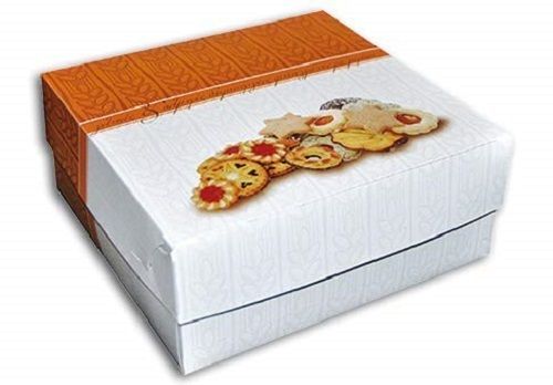 7 X 7 Inches Square Printed Corrugated Sweet Packaging Box