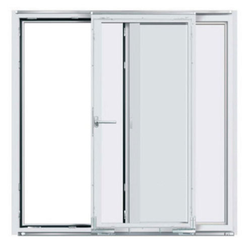 7X5 Foot 10 Mm Thick Rectangular Powder Coated Upvc Sliding Door Application: Residential