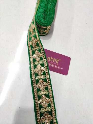 Embroidered Beaded Cut Work Laces For Saree, Dupatta, Lehengas