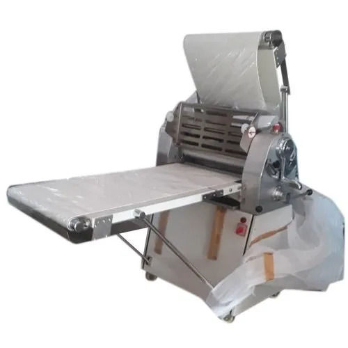 Pizza Sheeter - Stainless Steel, Single/Three Phase 220-240 V, 50-60 Hz | Lower Energy Consumption, Low Noise, High Efficiency, 1-Year Warranty