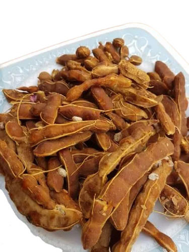 Brown Pure And Dried Solid Mouth Watering Sour Taste Natural Tamarind