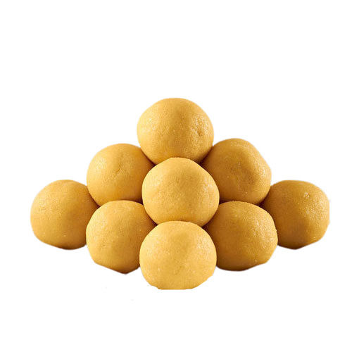 Sweet And Delicious Nutrient Rich Soft Round Besan Laddu