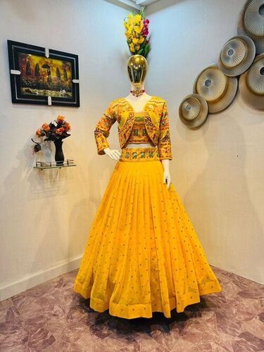 embroidered lehengas