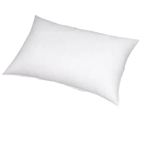 27 X 18 Inches Rectangular Foam Filling Plain Cotton Bed Pillows