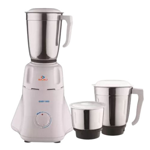 500 Watts And 220 Voltage Stainless Steel Jar And Plastic Body Branded Mixer Grinder