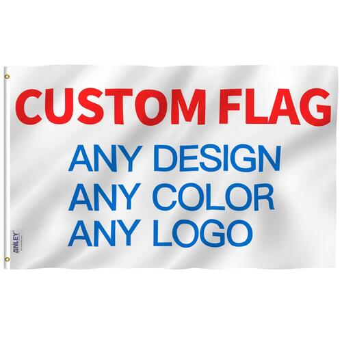 Wooden Customized Flag