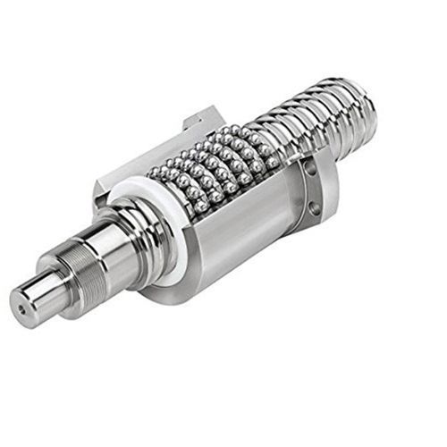 Silver Plain Polished Surface Round Head Ball Screws For Industrial Applications