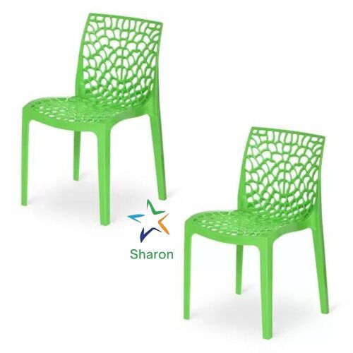 Powder Coated Plastic Cafe Chair with One Year Warranty