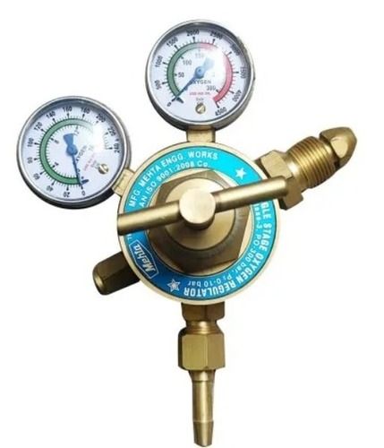 1 Kilogram Indisurtal Pressure Brass Double Gauge Oxygen Regulator Application: Industrial