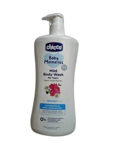 500 Ml Baby Mild Body Wash For 1-2 Years Old Babies