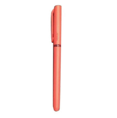 Red 6 Inch Easy To Grip Smooth Ink Writing Ballpoint Plastic Pen