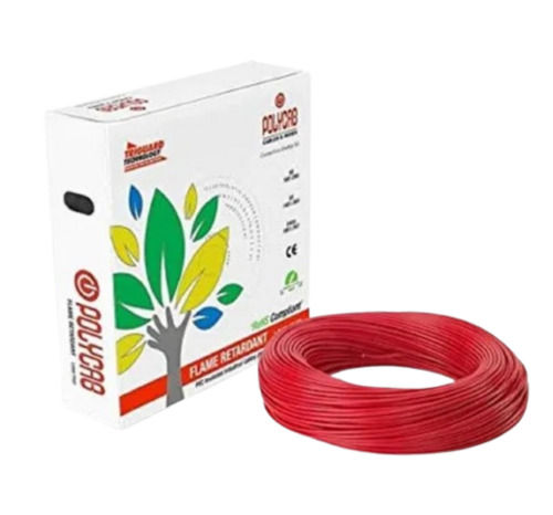 Red 90 Meter 240 Volt 150 Watt 50 Hertz Pvc Insulated Copper Electrical Wire 