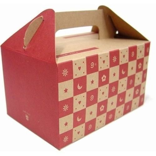 Matt Laminated Rectangular Printed Corrugated Food Packaging Boxes