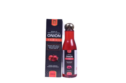 Pure Non-Toxic Natural Onion Hair Oil For Long And Strong Hairs, 200 Ml Age Group: Adults