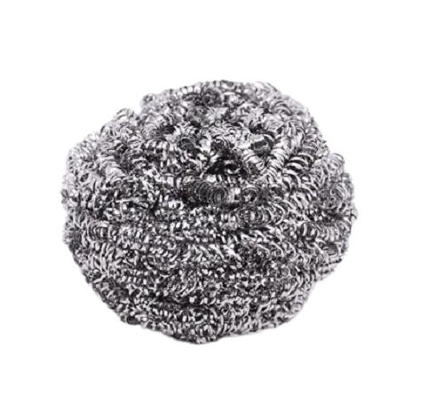 Round Clean And Shiny Surfaces Stainless Steel Scrubber