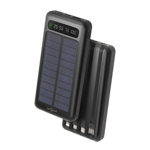 Solar 10000mAh Power Bank with 6 Months of Warranty