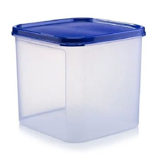 Square Shape Transparent Plastic Alright Container