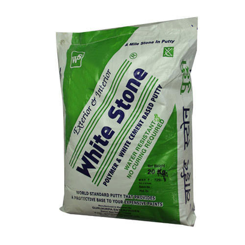 बाहरी और आंतरिक उपयोग के लिए व्हाइट सीमेंट आधारित वॉल पुट्टी