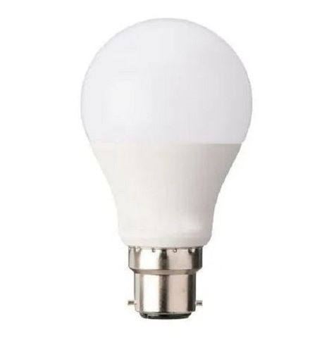 White 12 Watt Round Aluminum Led Bulb For Home