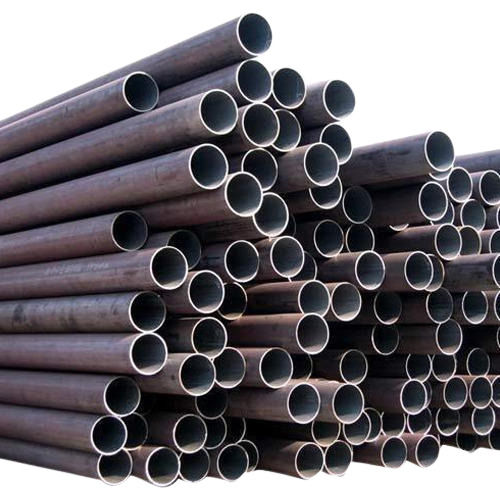 Dark Grey 15 Meter Galvanized Round Carbon Steel Seamless Pipe For Construction