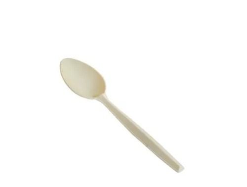 165 Mm Plain Disposable Corn Starch Biodegradable Spoon