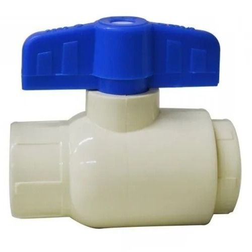 2.5 Inches High Pressure Chlorinated Poly Vinyl Chloride Ball Valve Application: Plumbing