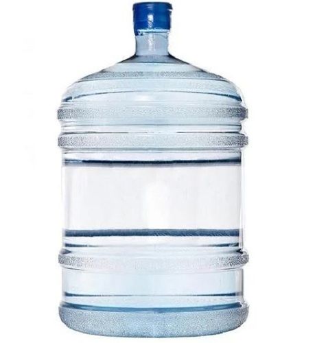 20 Liter Capacity Transparent Plastic Water Jar Hardness: Rigid