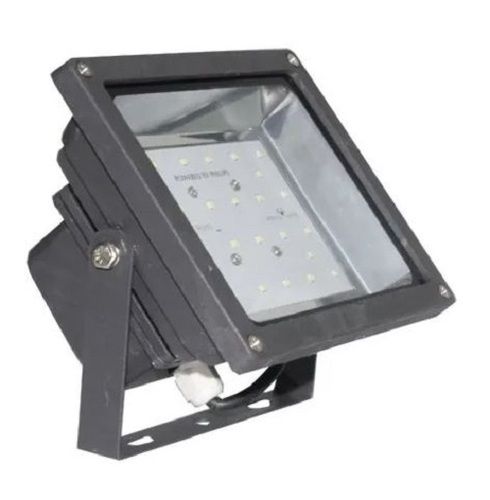 Black 24 Watt Rectangular Plastic Frame Led Flood Light For Lighting