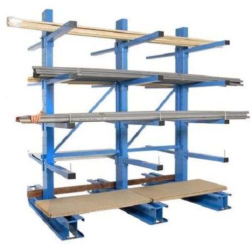 6 Feet High 4 Sheleve Mild Steel Painted Cantilever Racks For Storage Capacity: 12000 Kg/Hr