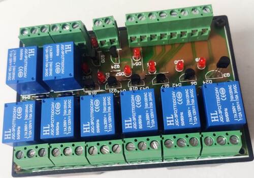 8 Channel Relay Boards For Control Panels With 2 Years Warranty