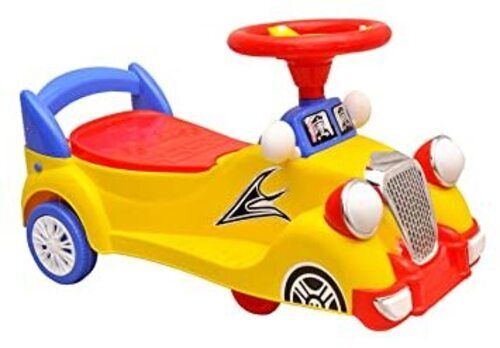 Multicolor 83X43X40 Cm Portable Light Weight Abs Plastic Toy Car