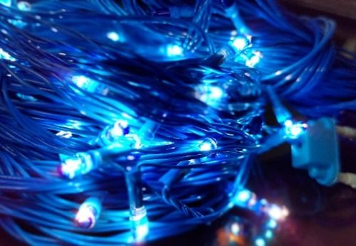 9.14 Meter Plain Pattern Acrylic Electrical Led Diwali Decorative Lights