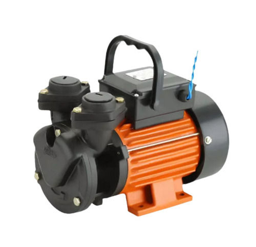 Black And Orange Cast Iron Body Single Phase Self Priming Pump