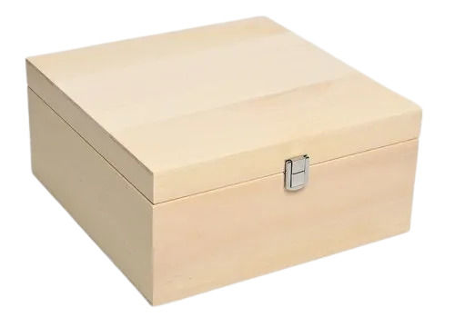 Square Polished Designer Wooden MDF Box