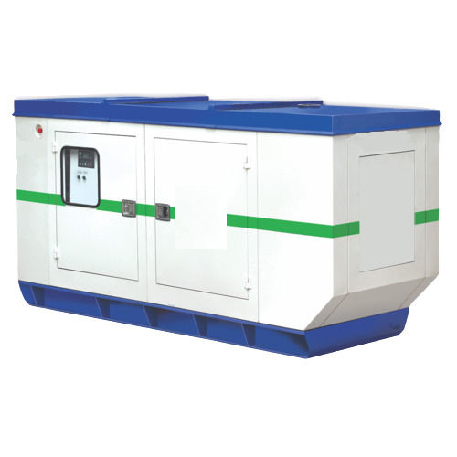 White 125 Kva 415 Voltage Three Phase Water Cooled Ac Generator