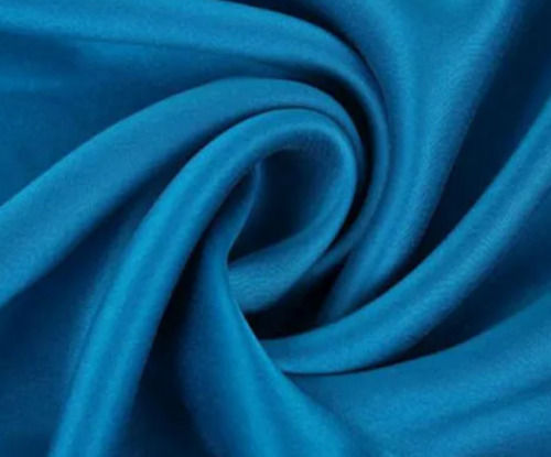 20 Meter Long Washable Bright Plain Silk Fabric For Garment