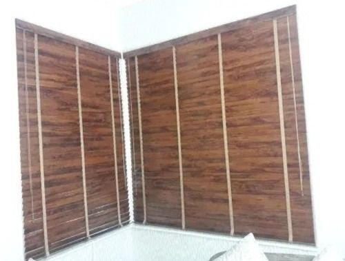 Brown Eco-Friendly Antique Home Decor Wooden Venetian Blinds