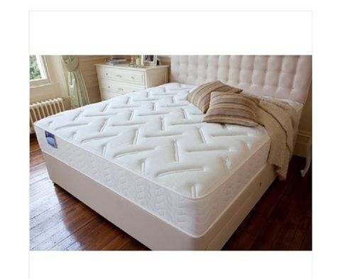 Eco-friendly Soft Comfortable High Density Foam Double Size Knitted Dobby Spring Mattress