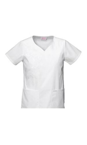 Unisex Pure White Cotton Sisters Uniform For Hospital
