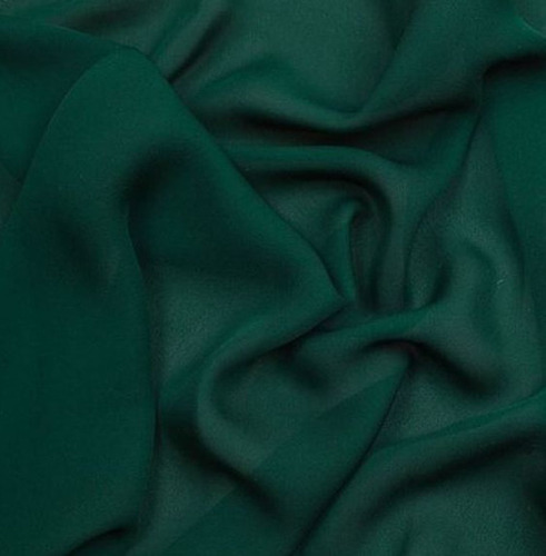 कपड़ों के लिए 100 मीटर 44 इंच प्लेन श्रिंक रेज़िस्टेंट और हल्का जॉर्जेट फ़ैब्रिक