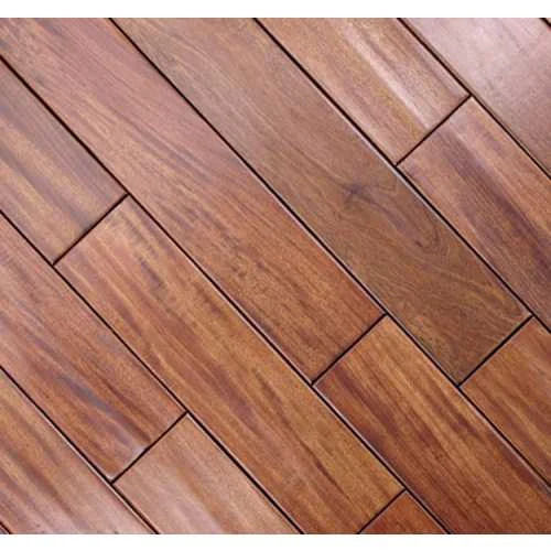 Brown 12 Mm Thick Termite Proof And Non Slip Cherry Hardwood Flooring