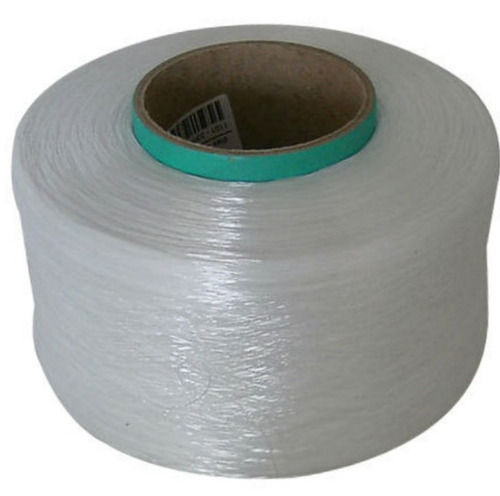 White 120 Meter High Tenacity And Low Shrinkage Plain Dyed Spandex Yarn For Weaving