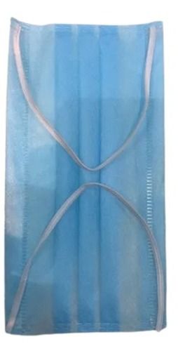 Light Blue Breathable Non Woven And Polypropylene Surgical Disposable Face Mask