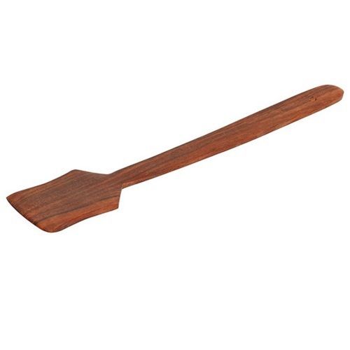 Brown Modern Glossy Surface Solid Wooden Light Weight Spatula For Kitchen